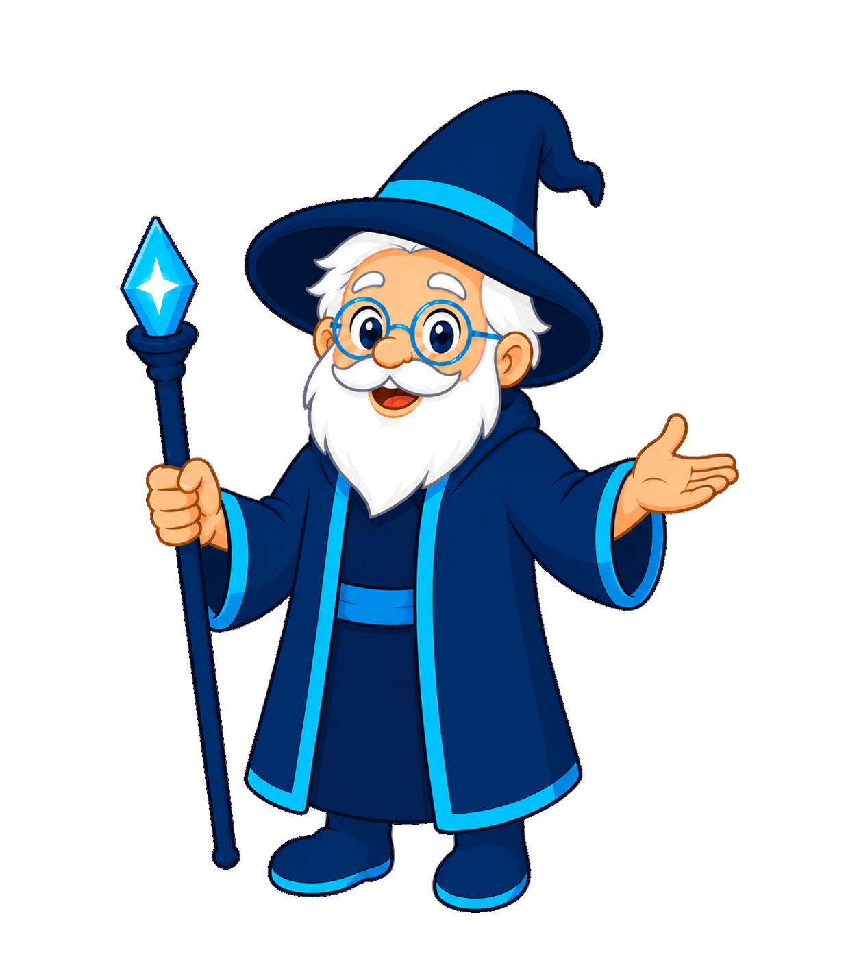 Wizzy, the wise wizard guide